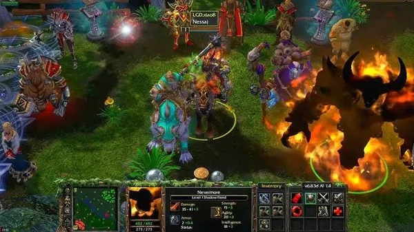 game phòng thủ - Warcraft III: Defense of the Ancients (DotA)