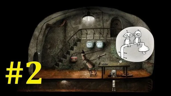 game tìm lối thoát - Machinarium