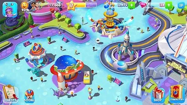 game trẻ em - Disney Magic Kingdoms