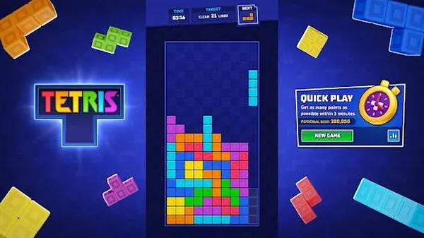 game văn phòng - Xếp hình (Tetris)